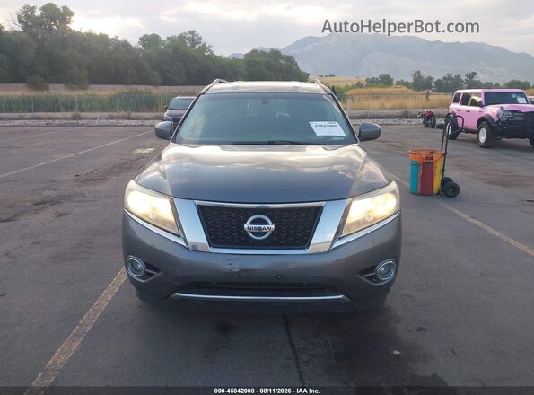5N1AR2MM2GC620176 2016 NISSAN PATHFINDER Gray ხელსაწყოთა პანელის ხედი