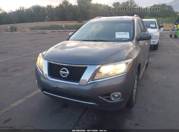 5N1AR2MM2GC620176 2016 NISSAN PATHFINDER Gray წინა ხედი