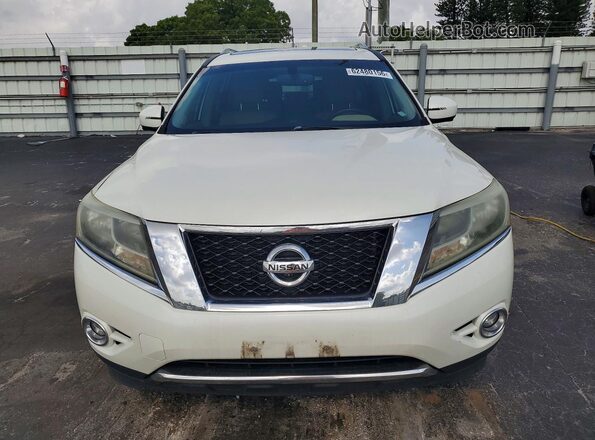 5N1AR2MM2GC637656 2016 NISSAN PATHFINDER White წინა ხედი