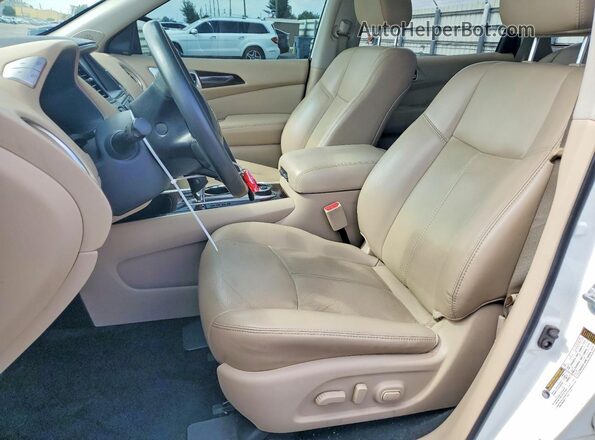 5N1AR2MM2GC637656 2016 NISSAN PATHFINDER White წინა სალონის ხედი