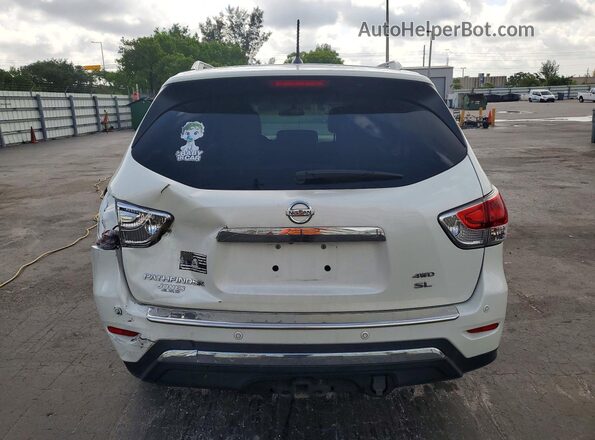 5N1AR2MM2GC637656 2016 NISSAN PATHFINDER White უკანა ხედი