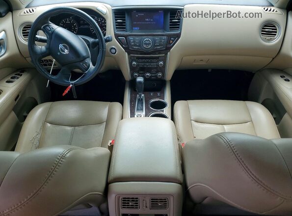 5N1AR2MM2GC637656 2016 NISSAN PATHFINDER White წინა პანელის ხედი