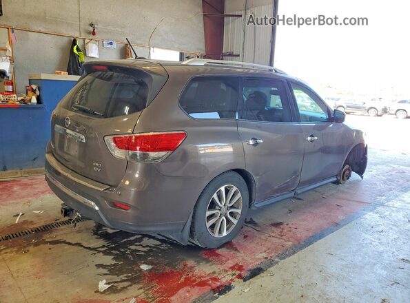 5N1AR2MM3GC669127 2016 NISSAN PATHFINDER Серый Задняя правая четверть