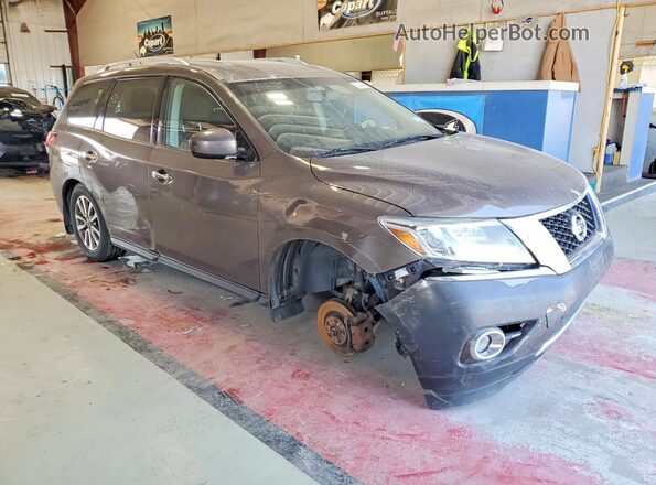 5N1AR2MM3GC669127 2016 NISSAN PATHFINDER Серый Передняя правая четверть