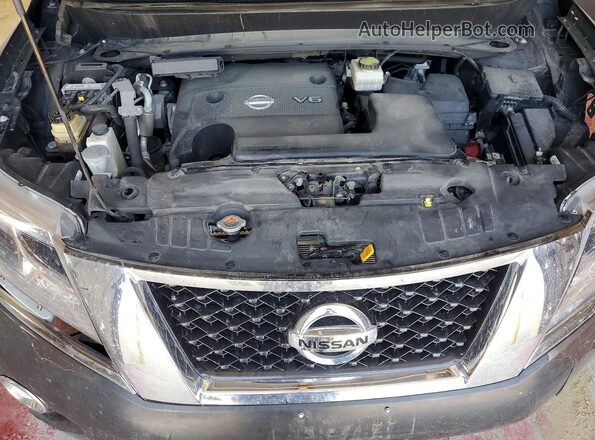 5N1AR2MM3GC669127 2016 NISSAN PATHFINDER Серый Вид задней части салона