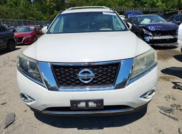 5N1AR2MM4GC600284 2016 NISSAN PATHFINDER White Դիմացի տեսք