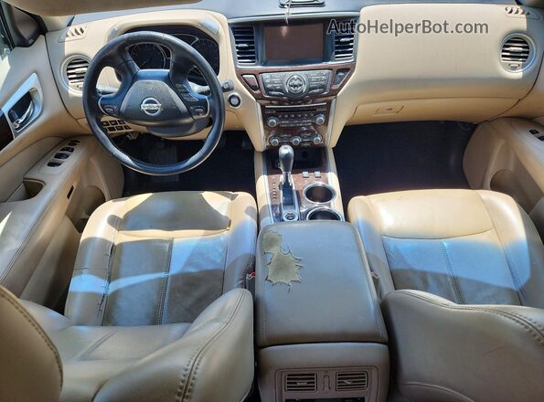 5N1AR2MM4GC600284 2016 NISSAN PATHFINDER White Առջևի վահանակի տեսք