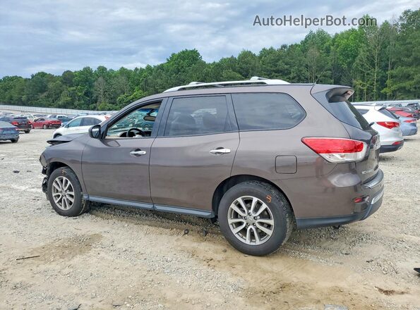 5N1AR2MM4GC615318 2016 NISSAN PATHFINDER Brown უკანა მარცხენა
