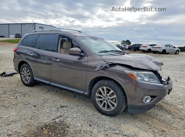 5N1AR2MM4GC615318 2016 NISSAN PATHFINDER Brown წინა მარჯვენა