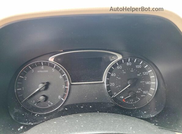 5N1AR2MM4GC615318 2016 NISSAN PATHFINDER Brown ხელსაწყოთა პანელის ხედი
