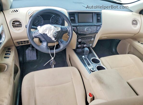5N1AR2MM4GC615318 2016 NISSAN PATHFINDER Brown წინა პანელის ხედი
