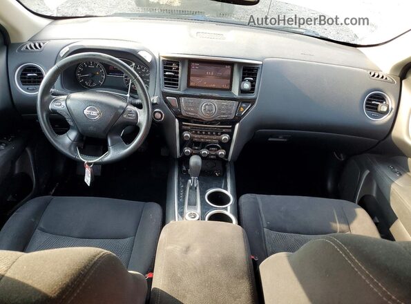 5N1AR2MM4GC620745 2016 NISSAN PATHFINDER Silver Dashboard view