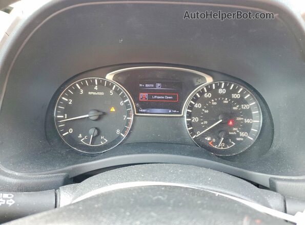 5N1AR2MM4GC620745 2016 NISSAN PATHFINDER Silver Instrument cluster view