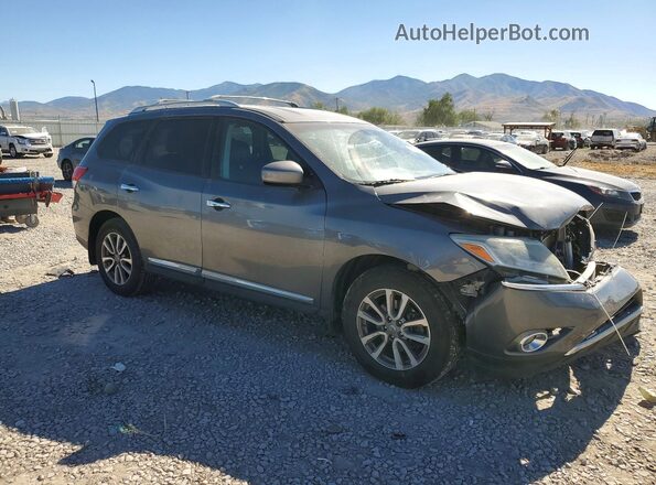 5N1AR2MM4GC645676 2016 NISSAN PATHFINDER Charcoal Front right