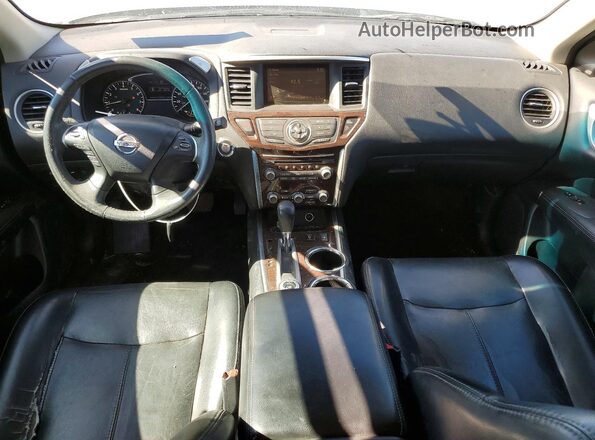 5N1AR2MM4GC645676 2016 NISSAN PATHFINDER Charcoal Dashboard view