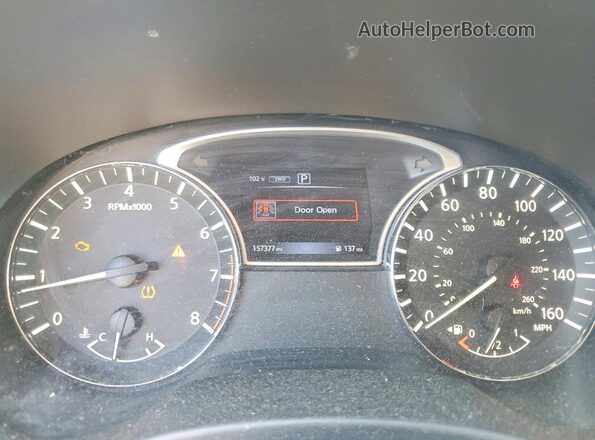 5N1AR2MM4GC645676 2016 NISSAN PATHFINDER Charcoal Instrument cluster view