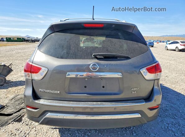 5N1AR2MM4GC645676 2016 NISSAN PATHFINDER Charcoal Rear view
