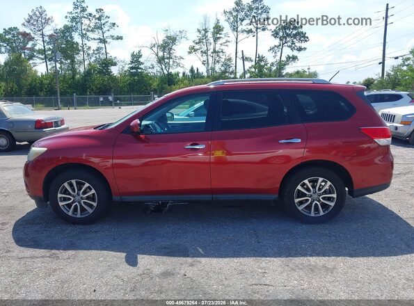 5N1AR2MM5GC604828 2016 NISSAN PATHFINDER Burgundy Սալոնի 360 աստիճան տեսք