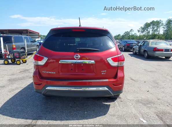 5N1AR2MM5GC604828 2016 NISSAN PATHFINDER Burgundy 