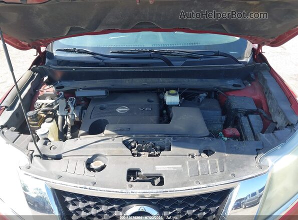 5N1AR2MM5GC604828 2016 NISSAN PATHFINDER Burgundy Հետևի տեսք