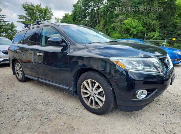 5N1AR2MM5GC614761 2016 NISSAN PATHFINDER Black Delantero derecho
