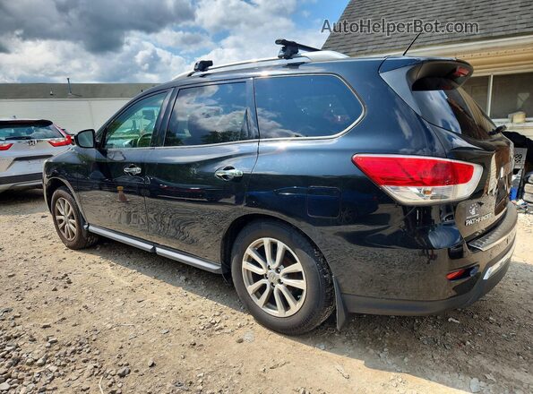 5N1AR2MM5GC614761 2016 NISSAN PATHFINDER Black Trasero izquierdo