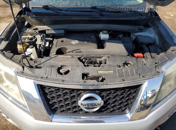 5N1AR2MM5GC652572 2016 NISSAN PATHFINDER Silver ძრავის განყოფილების ხედი