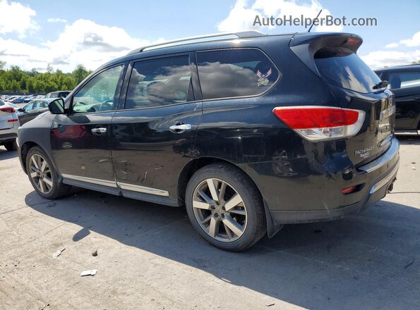 5N1AR2MM7GC616592 2016 NISSAN PATHFINDER Black Задня ліва чверть