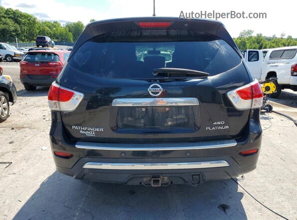 5N1AR2MM7GC616592 2016 NISSAN PATHFINDER Black Вид ззаду