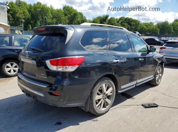 5N1AR2MM7GC616592 2016 NISSAN PATHFINDER Black Задня права чверть