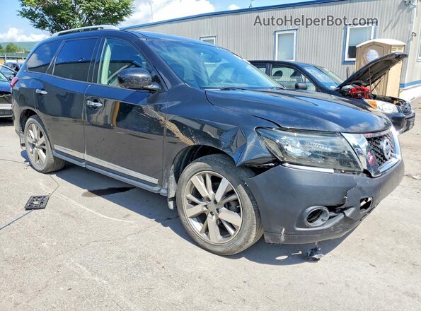 5N1AR2MM7GC616592 2016 NISSAN PATHFINDER Black Передня права чверть