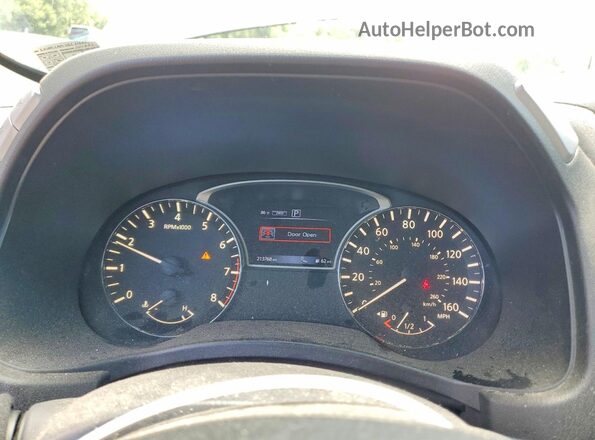 5N1AR2MM7GC616592 2016 NISSAN PATHFINDER Black Вид щитка приладів