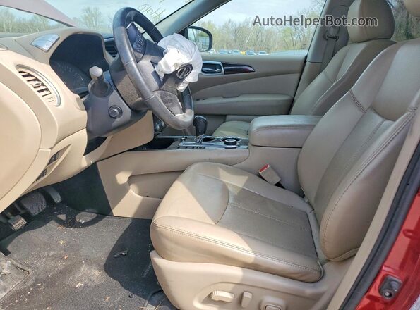 5N1AR2MM7GC639435 2016 NISSAN PATHFINDER Maroon 