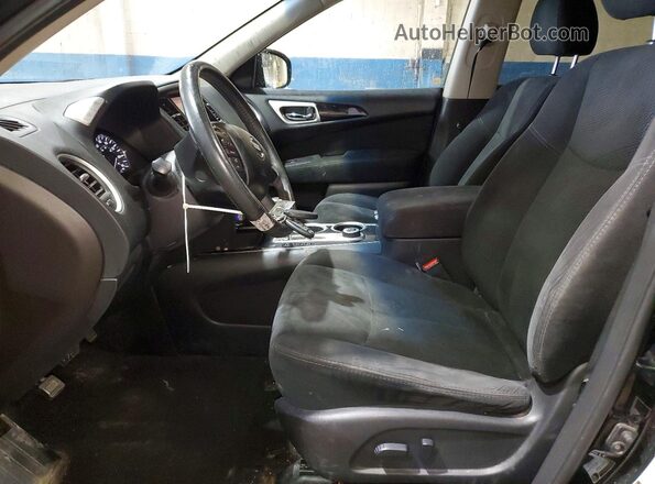 5N1AR2MM8GC604340 2016 NISSAN PATHFINDER Black Widok wnętrza z przodu