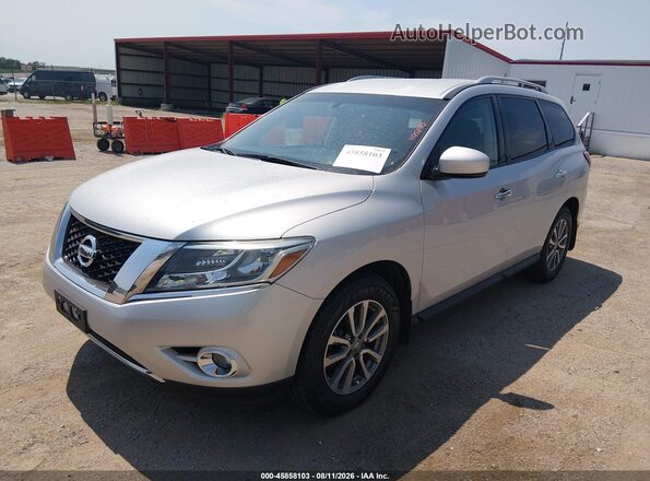 5N1AR2MM8GC608341 2016 NISSAN PATHFINDER Silver წინა მარცხენა ხედი სამი მეოთხედიდან