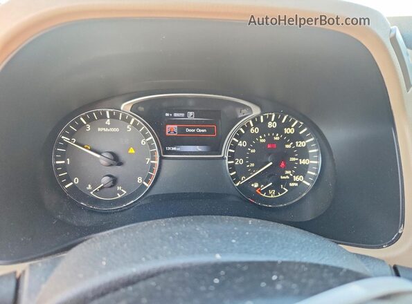 5N1AR2MM8GC633546 2016 NISSAN PATHFINDER White Widok zestawu wskaźników