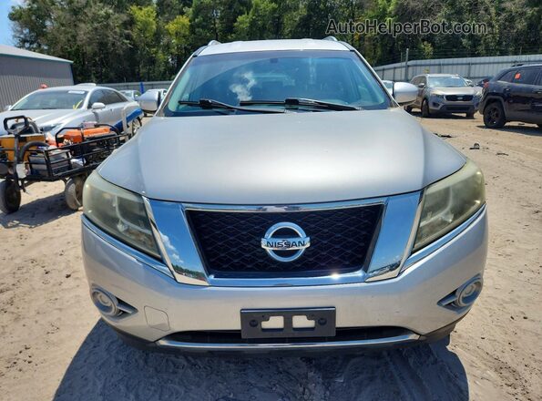 5N1AR2MM8GC634602 2016 NISSAN PATHFINDER Silver Widok z przodu