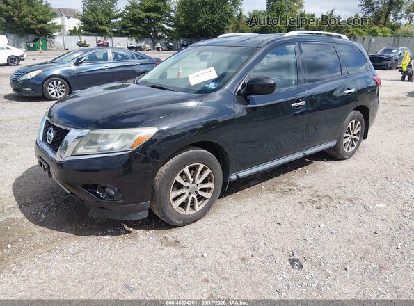 5N1AR2MM8GC664473 2016 NISSAN PATHFINDER Черный Передняя левая четверть