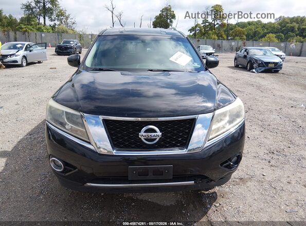 5N1AR2MM8GC664473 2016 NISSAN PATHFINDER Черный Вид щитка приборов