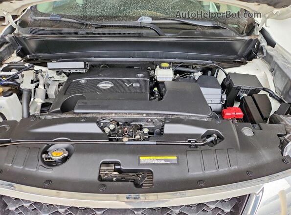 5N1AR2MM9GC601883 2016 NISSAN PATHFINDER White ძრავის განყოფილების ხედი