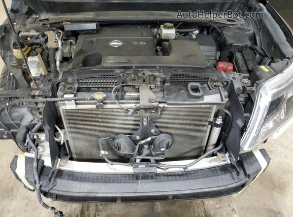 5N1AR2MM9GC632213 2016 NISSAN PATHFINDER Black Вид підкапотного простору