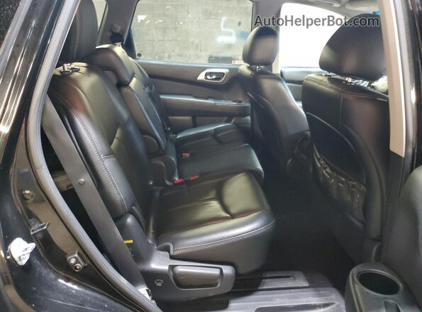 5N1AR2MM9GC632213 2016 NISSAN PATHFINDER Black Вид задньої частини салону
