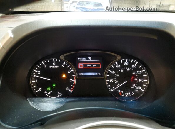 5N1AR2MM9GC632213 2016 NISSAN PATHFINDER Black Вид щитка приладів