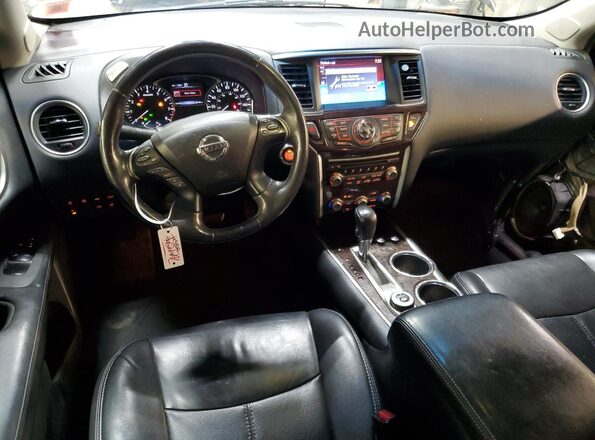 5N1AR2MM9GC632213 2016 NISSAN PATHFINDER Black Вид панелі приладів