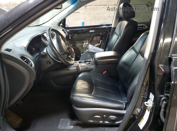 5N1AR2MM9GC632213 2016 NISSAN PATHFINDER Black Вид салону спереду