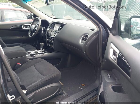 5N1AR2MM9GC633491 2016 NISSAN PATHFINDER Blue Front interior view