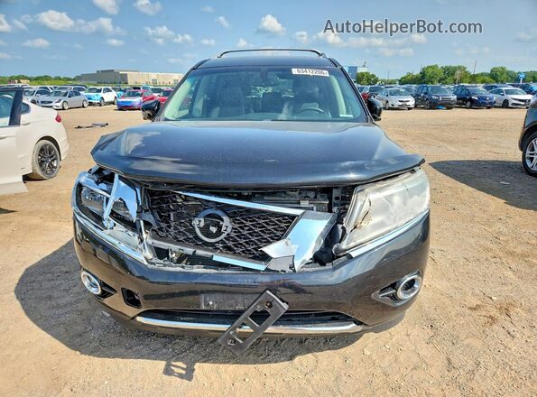 5N1AR2MM9GC664823 2016 NISSAN PATHFINDER Черный Вид спереди