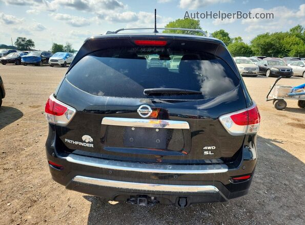 5N1AR2MM9GC664823 2016 NISSAN PATHFINDER Черный Вид сзади