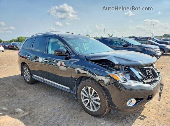 5N1AR2MM9GC664823 2016 NISSAN PATHFINDER Черный Передняя правая четверть