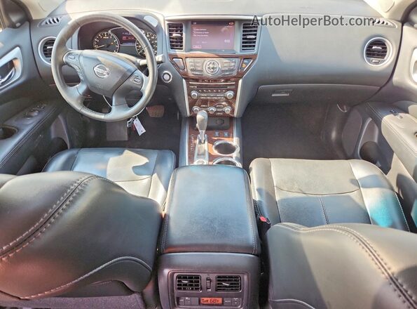 5N1AR2MM9GC664823 2016 NISSAN PATHFINDER Черный Вид панели приборов
